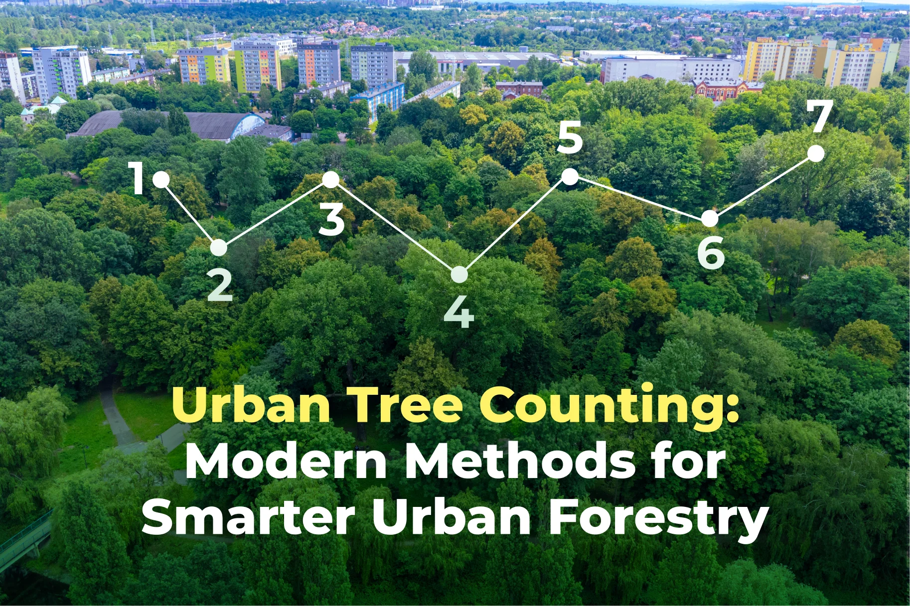 Urban Tree Counting: How GIS, Remote Sensing & AI Improve Urban Forestry
