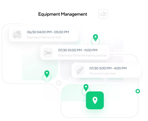 Equipment Management Feature