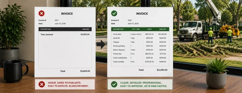 Mistake #1 – Bundling All Charges Into One Line Item