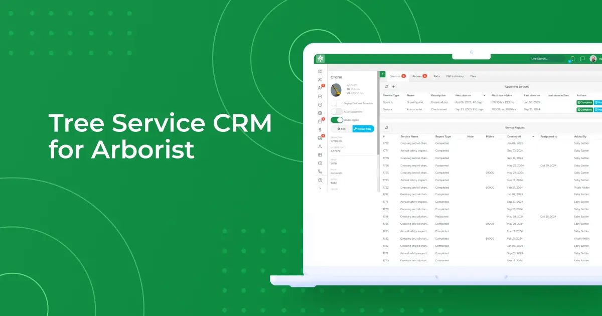 Arborist CRM: Tree Service & Tree Care CRM Software | ArboStar