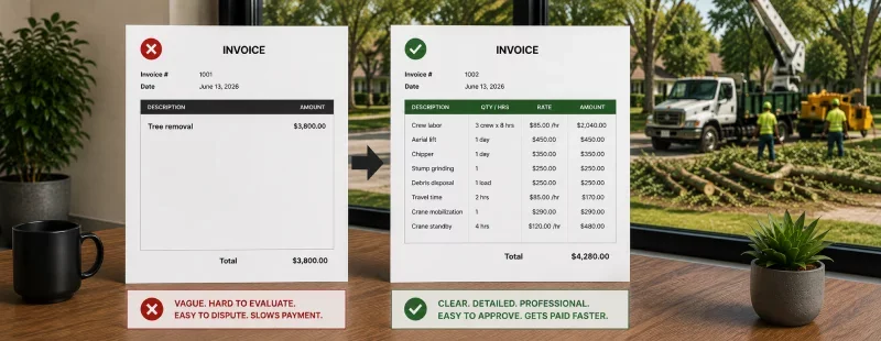 Mistake #1 – Bundling All Charges Into One Line Item