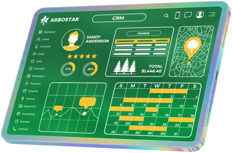 Arborist Communication Module for Customer & Crew Messaging