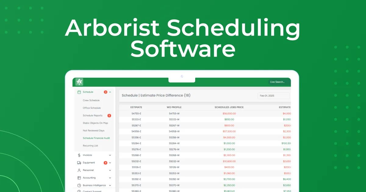 Tree Service Scheduling Software for Arborists | ArboStar