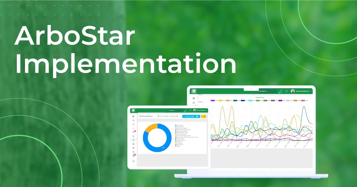 Implementation Support for Arborist Software | ArboStar