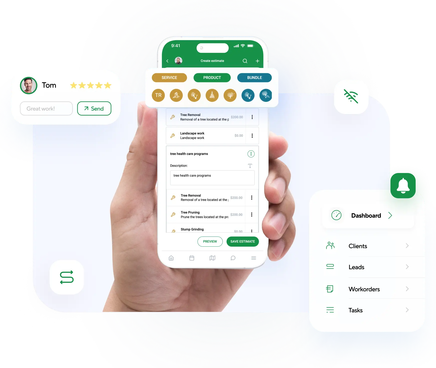 Offline functionality