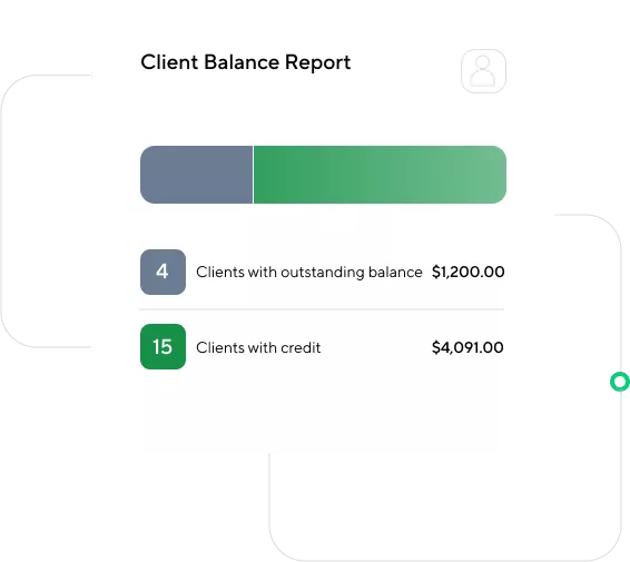 Arborist Clients Balance Reporting