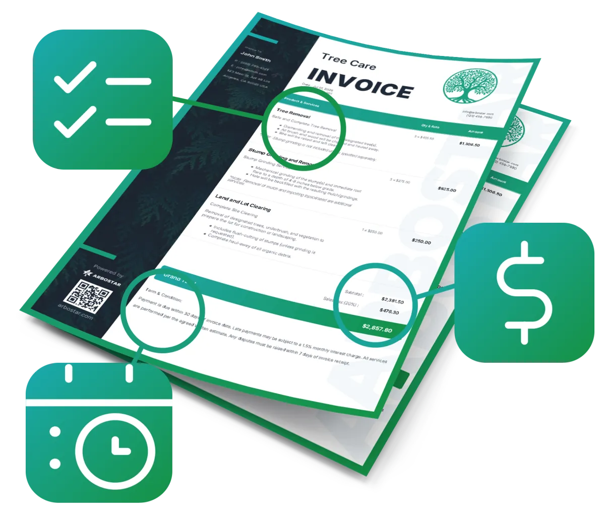 Invoice Include Mockup