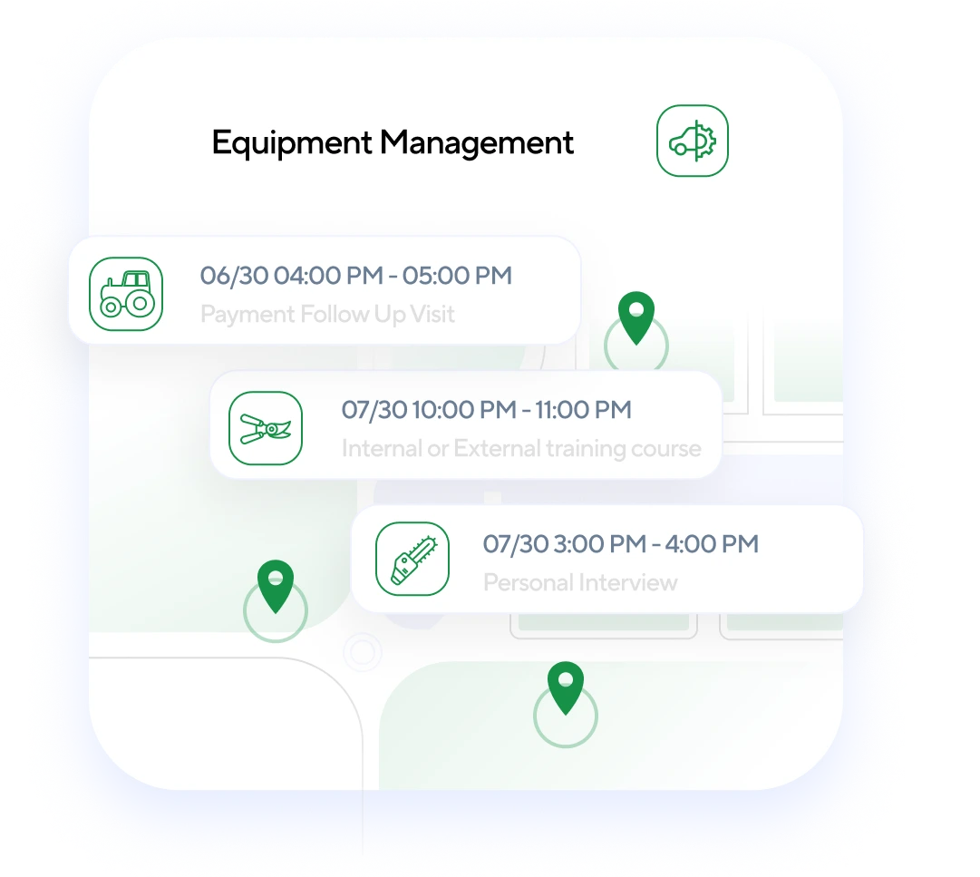 Equipment Management Feature